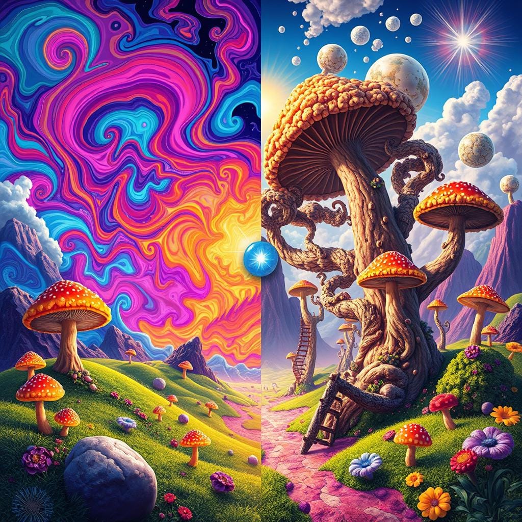 1p-lsd vs psilocybin wirkungen im vergleich