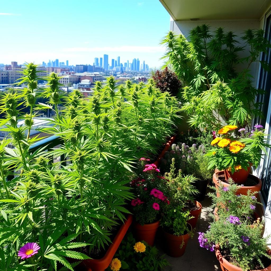 cannabis anbauen balkon