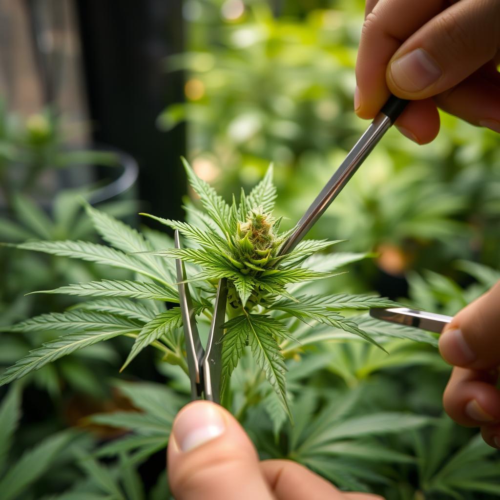 cannabis beschneiden