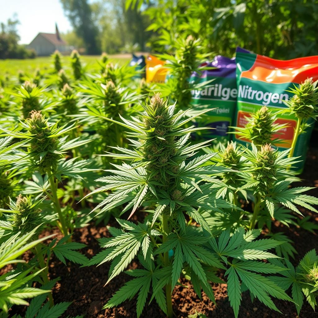 cannabis dünger mit stickstoff
