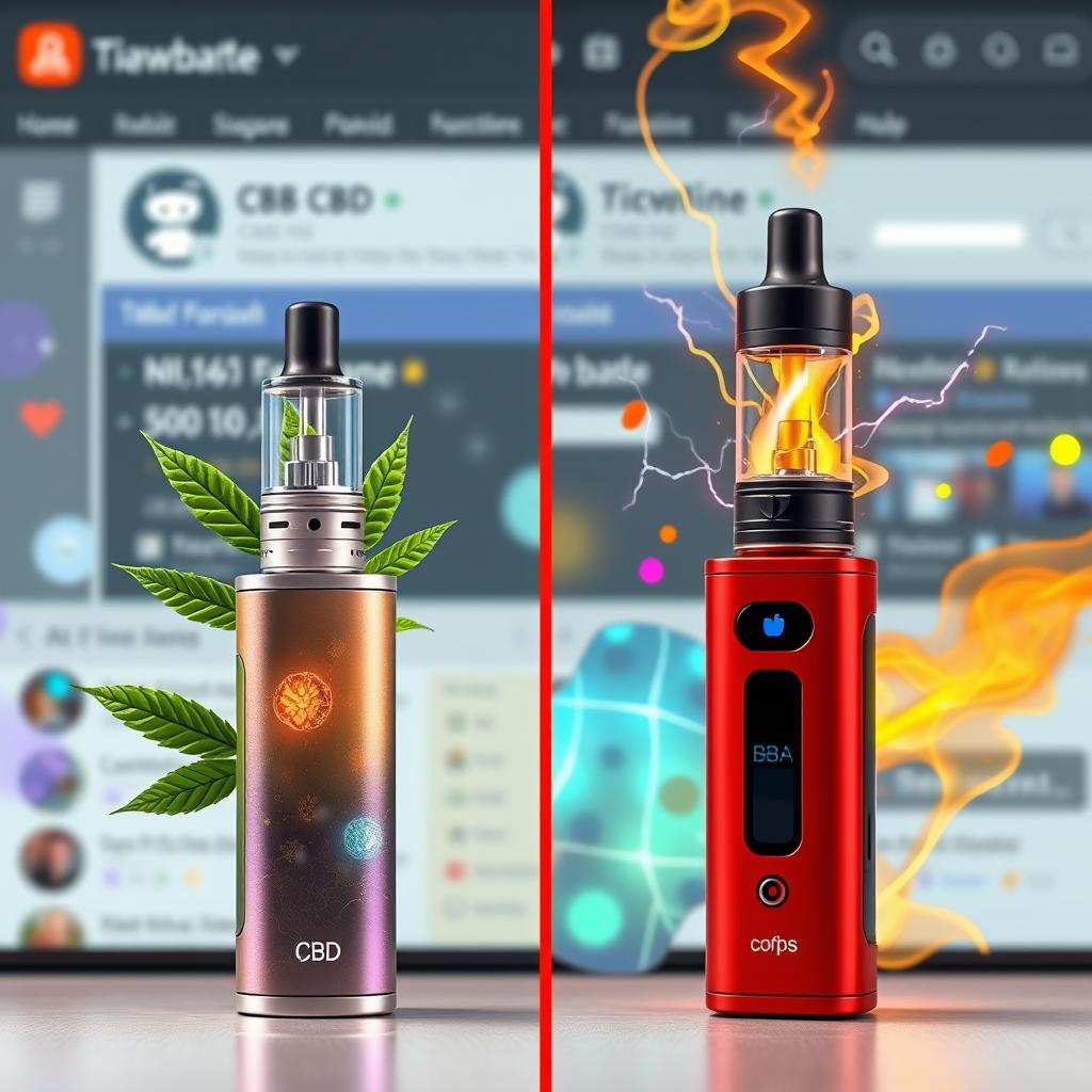 cbd vape vs nicotine vape reddit