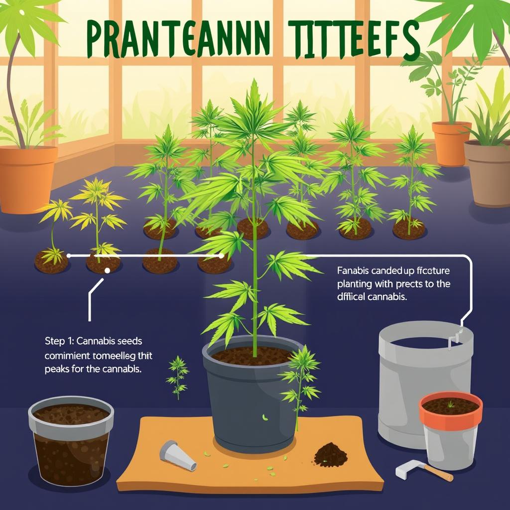 wann cannabissamen umtopfen