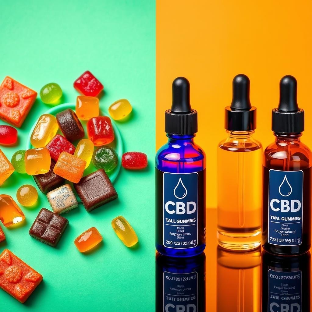cbd edibles vs oil