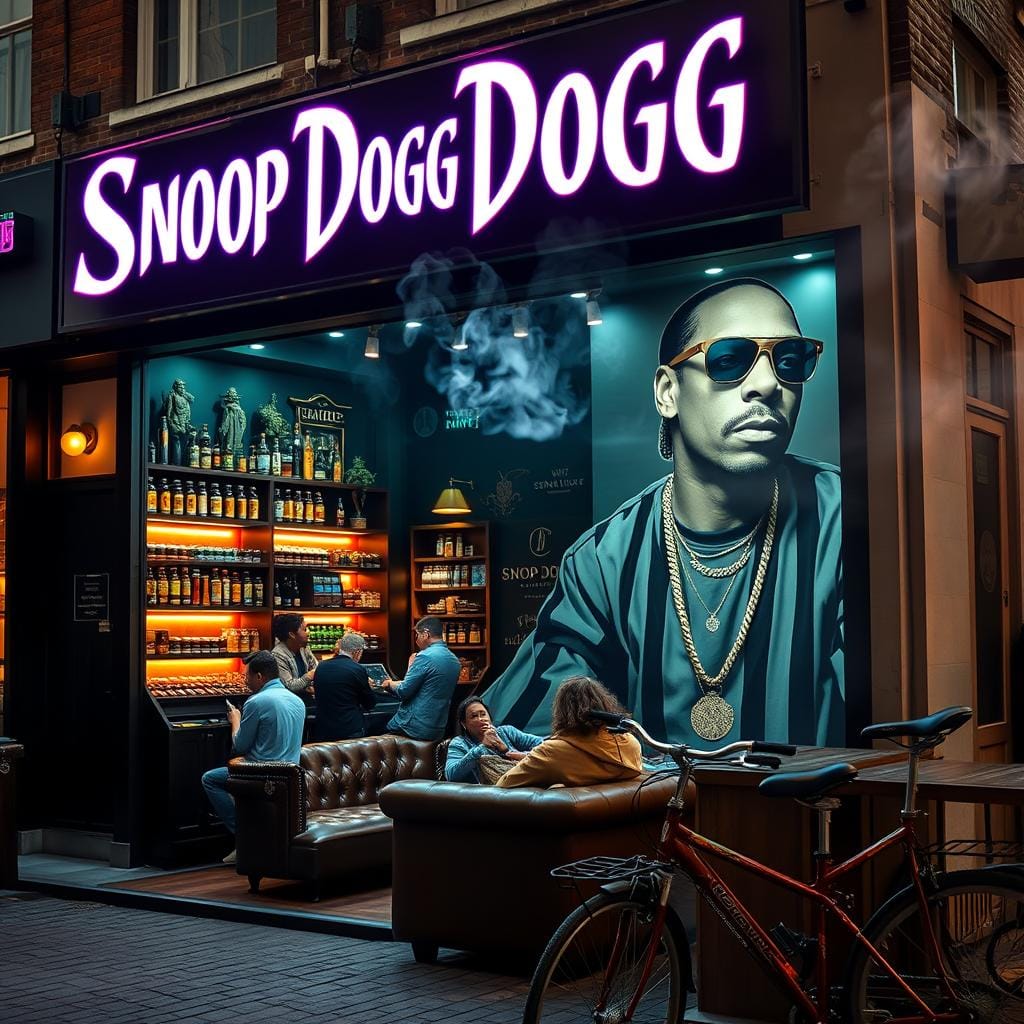 snoop dogg coffeeshop amsterdam